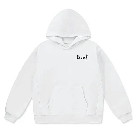 Lucent White 1 "The Day" Hoodie - Douf