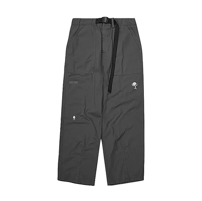 GREY BAGGY WORK  PANTS - Douf