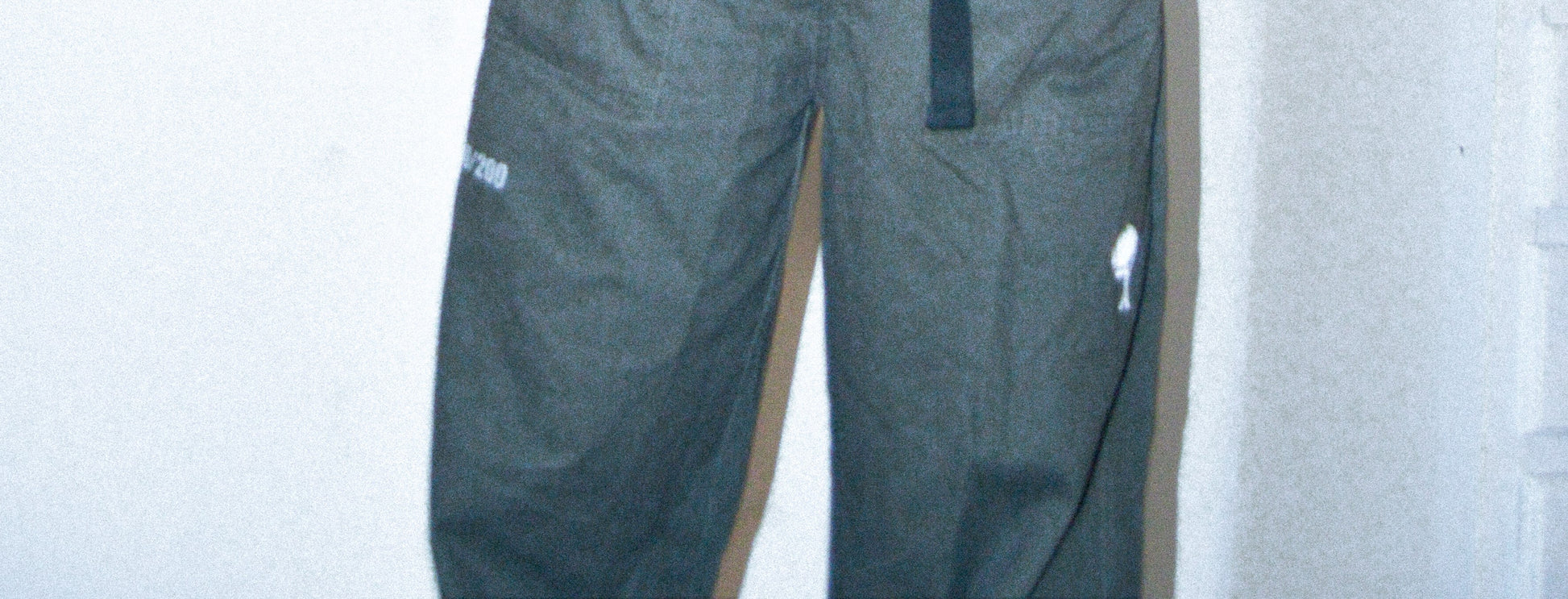 BLACK BAGGY WORK  PANTS - Douf