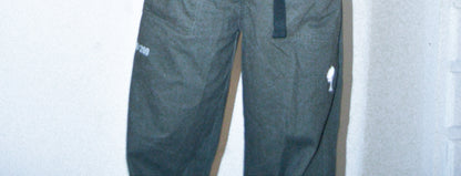 BLACK BAGGY WORK  PANTS - Douf