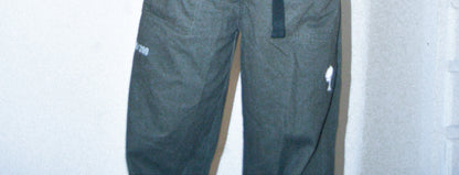 GREEN BAGGY WORK  PANTS - Douf