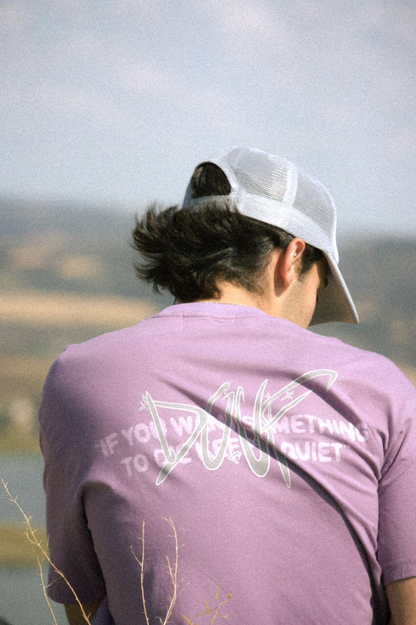 "THE WAY" PURPLE TEE - Douf