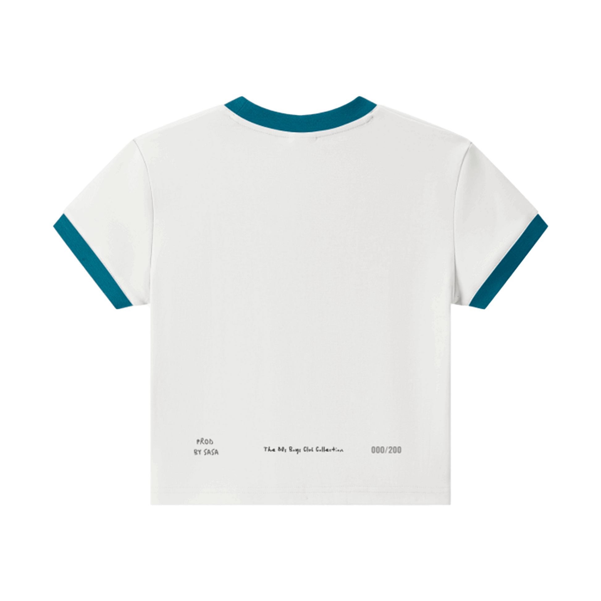 HIGH VIBES CROP-TOP BLUE