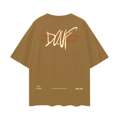 "THE WAY" BROWN TEE - Douf