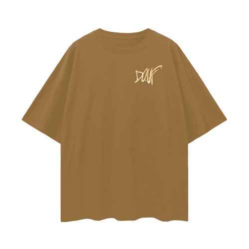 "THE WAY" BROWN TEE - Douf