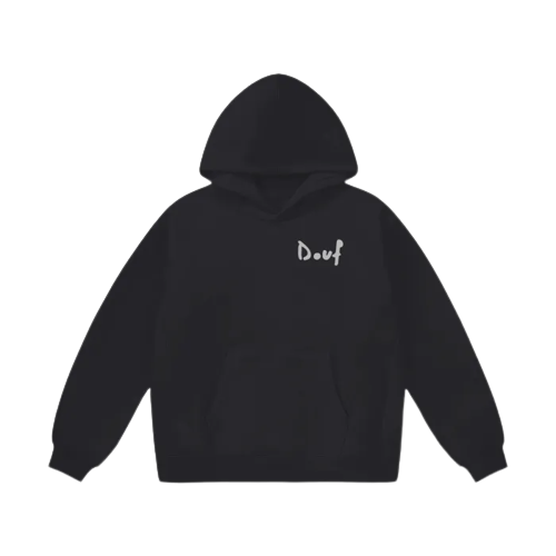 Deep Black 1 "The Day" Hoodie - Douf